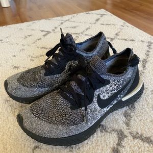 Nike Epic React Flyknit Oreo Black and White 6.5